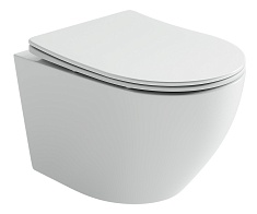 Ceramicanova Подвесной унитаз Uno Rimless CN11001 белый