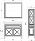 ASB-Woodline Тумба с раковиной Монте 100 – картинка-15