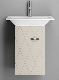  Тумба с раковиной Торус 50 L бежевый – фотография-1