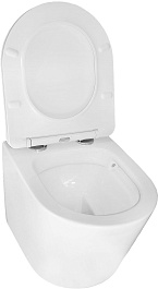 Azario Унитаз подвесной Teramo AZ-0053 SP безободковый белый – фотография-9