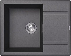 Florentina Мойка кухонная Эстель 650 черная – фотография-1