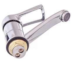 Frap Смеситель для кухни H701 F45701-B хром – фотография-2