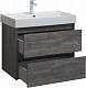 Aquanet Мебель для ванной Nova Lite 75 подвесная дуб серый – фотография-24