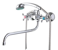 Frap Смеситель для ванны H19 F2619-2 хром – фотография-1