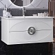 Opadiris Мебель для ванной Ибица 90 с овальным зеркалом подвесная белая/хром – фотография-21