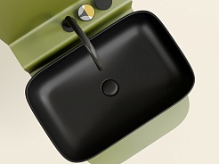 Ceramicanova Мебельная раковина Element 60 CN6053MB чёрный матовый – фотография-7