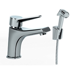 Paini Смеситель для раковины Messina MECR205/574 с гигиеническим душем, хром – фотография-1