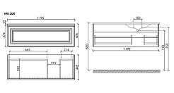Sancos Тумба под раковину Very 120 R doha soft – фотография-5