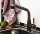 WasserKRAFT Смеситель для кухни с выдвижной лейкой "A8247" темная бронза – картинка-7
