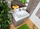 Бриклаер Мебель для ванной Чили 80 серая лиственница – фотография-8