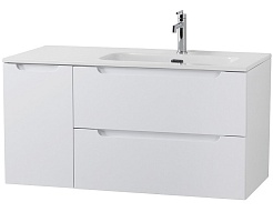 BelBagno Тумба под раковину Etna 100 R подвесная Bianco Lucido – фотография-1