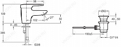 Jacob Delafon Смеситель Kandel E660RU-CP – фотография-4