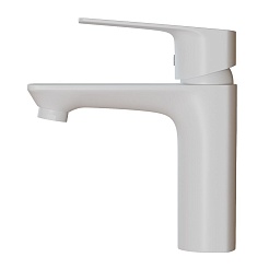 Mixline Смеситель для раковины 40k ML15-04W б/отв п/гайку (без подводки) белый – фотография-3