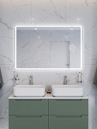 BelBagno Зеркало Marino 120x80 SPC-MAR-1200-800-LED-TCH-LNZ – фотография-5