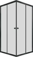 Triton Душевой уголок Вента Блэк 80/80 Щ0000057857