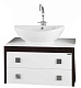 Водолей Мебель для ванной "Сильвия S-40 75" белый/венге – картинка-10
