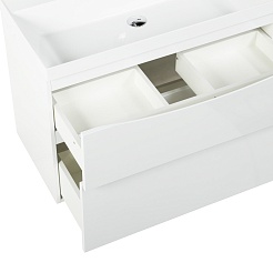 BelBagno Тумба с раковиной Marino-H60 90 подвесная Bianco Lucido – фотография-4