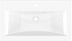 Бриклаер Тумба с раковиной Брайтон 80 (Комо) белая матовая/дуб кера – фотография-10