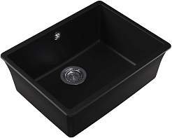 Florentina Мойка кухонная Вега 500 нуар – фотография-2