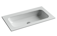 Ceramicanova Мебельная раковина Grace 81 без отверстия CN7012wx белая