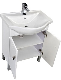 Aquanet Тумба с раковиной "Стайл 65" с дверцами – фотография-3
