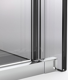 Vincea Душевой уголок Stella 130x90 VSR-1ST9013CL профиль хром стекло прозрачное – фотография-8