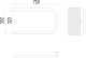 Terminus Полотенцесушитель водяной П-образный 32 320x700 хром – картинка-6