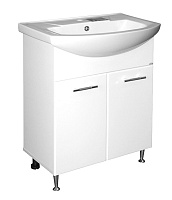 Mixline Тумба под раковину Росток 65 белая  (РАЗБОР)