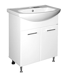 Mixline Тумба под раковину Росток 65 белая – фотография-1