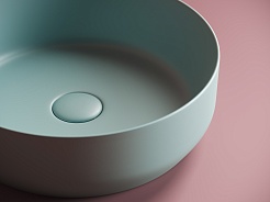 Ceramicanova Мебельная раковина Element 39 CN6022MLG зелёный матовый – фотография-3