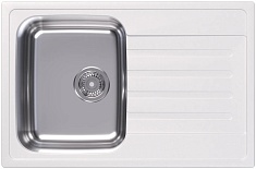 Dr. Gans Мойка кухонная Дуэт 760 белая