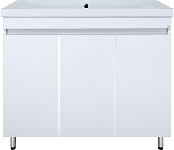 Misty Тумба под раковину Енисей 100 белая – фотография-1