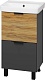 Misty Тумба под раковину Форест 50 дуб вотан/антрацит – фотография-11
