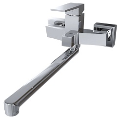 Mixline Смеситель для ванны и раковины 35k ML20-02 "Quadro" – фотография-2