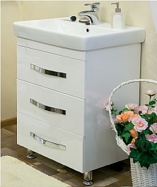 Sanflor Тумба с раковиной Одри 70/2, Q 70 – фотография-1