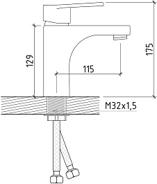Teymi Смеситель для раковины Ritta T10206 хром – фотография-14