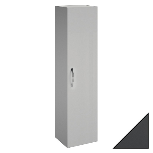 Jacob Delafon Пенал "Ola" серый антрацит – фото-1