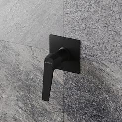 Paini Смеситель для ванны Bari RTYO690 встраиваемый, чёрный – фотография-2