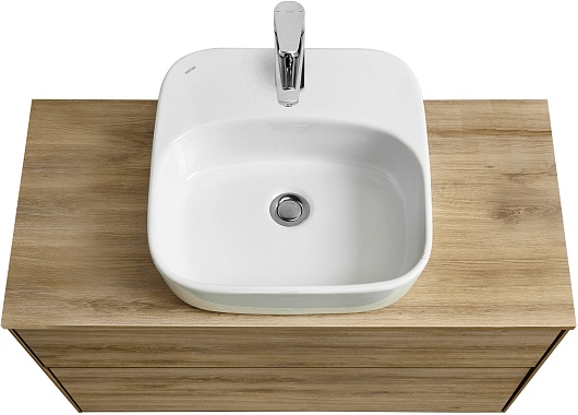 Акватон Тумба с раковиной Либерти 100 Одри Soft дуб эльвезия – картинка-3