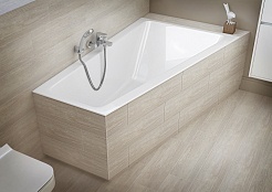 Cersanit Акриловая ванна Crea 160x100 R белая – фотография-3