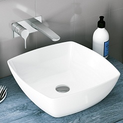 Teymi Раковина накладная в ванную Kati 43 белая T50701 – фотография-6