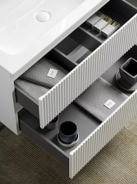 Sancos Тумба с раковиной Snob R 120 bianco раковина Grace 121 CN7016 – фотография-7