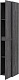 Aquanet Шкаф пенал Nova Lite 35 R подвесной дуб серый – фотография-14
