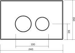 Teymi Унитаз подвесной Lina Pro T40112 с инсталляцией Aina T70011 с кнопкой Lina T70019WM – фотография-12