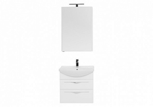 Aquanet Мебель для ванной Ирвин 65 белая – картинка-3