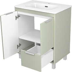 Brevita Тумба под раковину Risacca Pistachio 70 фисташковый – фотография-6