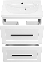 Misty Тумба под раковину Модерн 60 белая – фотография-3