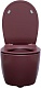 Allen Brau Чаша подвесного унитаза Fantasy 4.11004.BD бордо – фотография-25