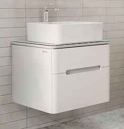 Jorno Тумба под раковину Bosko 60 белая Bos.01.60/P/W подвесная – фотография-9