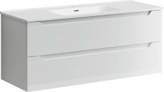 Sancos Тумба с раковиной Norma 2.0 120 белый глянец раковина Element 121 CN7006